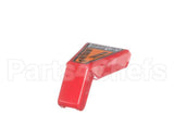 02861.7003 Bunn Handle,Faucet Lift(Wrn Hot) Red Bil&