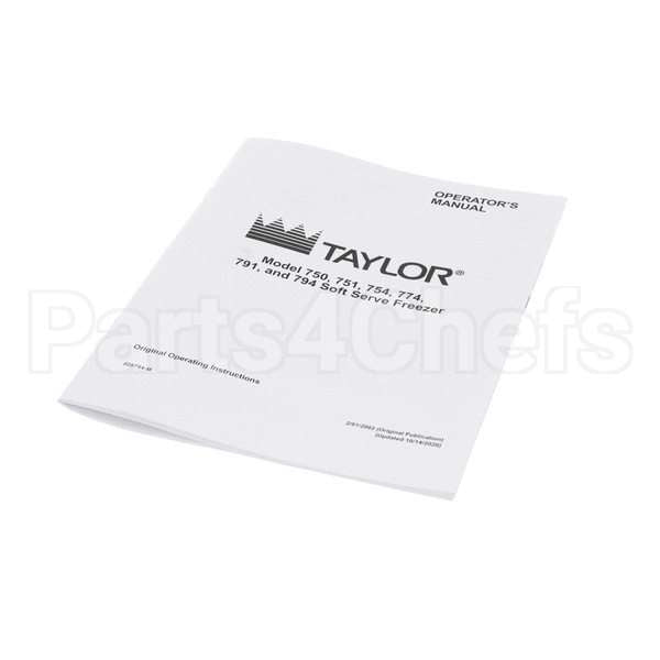 028754-M Compatible Taylor Man-Oper 700 Freezemaster