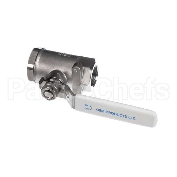 03.02.038.00 Compatible Hatco Valve, Ball, 3/4", Stdport, Ss