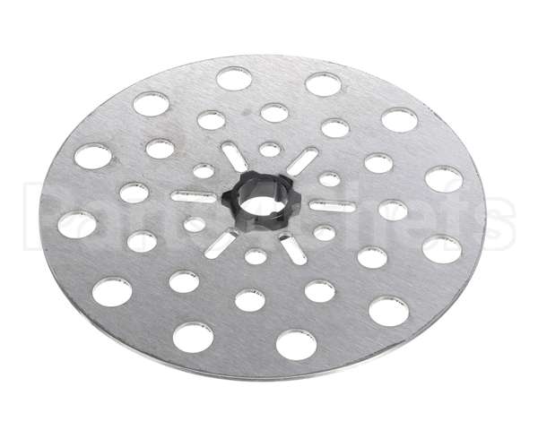 03013972 Glastender Plunger Plate Assembly 6" S/S