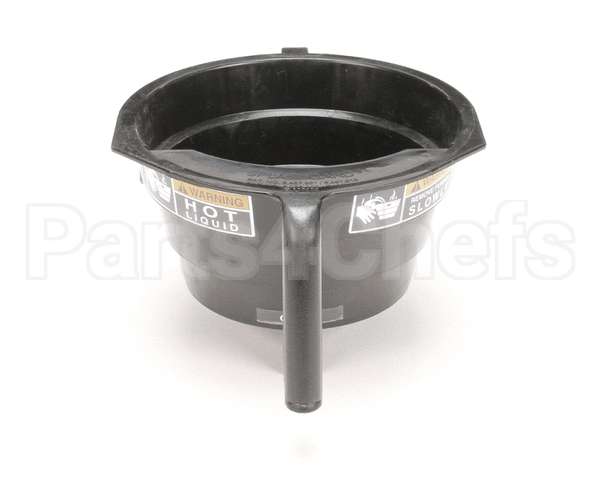 03021.0007 Bunn Funnel Assembly, Black-Coffee