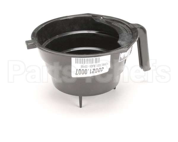 03021.0007 Bunn Funnel Assembly, Black-Coffee