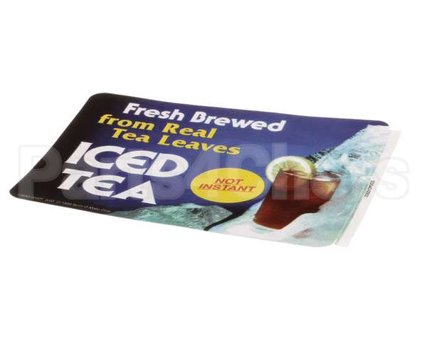 03043.0002 Bunn Decal, Fresh Brewed Iced Tea