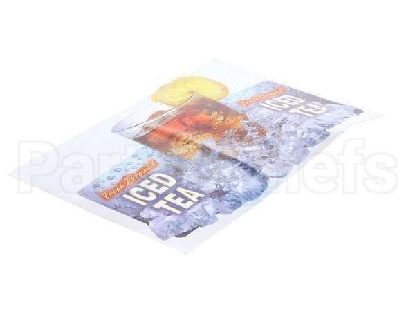03043.0004 Bunn Decal, Iced Tea