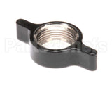 03093.0001 Bunn Wing Nut,Faucet (Blk W/Insert