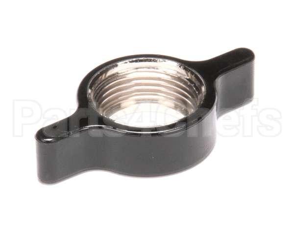 03093.0001 Bunn Wing Nut,Faucet (Blk W/Insert