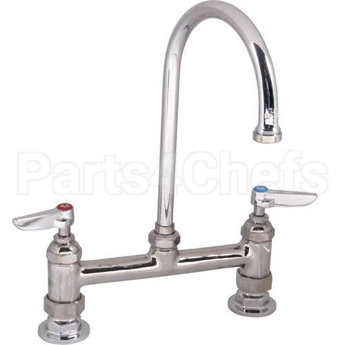 0321 Compatible TS Brass Faucet, 8"Deck, Gsnk, Leadfree