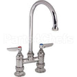 0325 Compatible TS Brass Faucet, 4"Deck, Gsnk, Leadfree