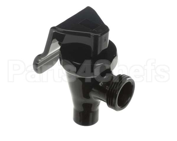 03260.0021 Bunn Faucet Assembly, Black Lift Handle