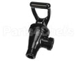 03260.0119 Bunn Faucet Assy, Black Nudger Am