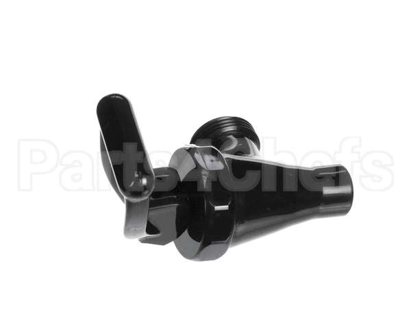 03260.0119 Bunn Faucet Assy, Black Nudger Am