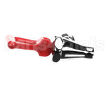 03287.0008 Bunn Faucet Assembly,Crm W/Red No Text