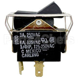 03358.0000 Compatible Bunn Switch, Mom On/Off Black Rockr