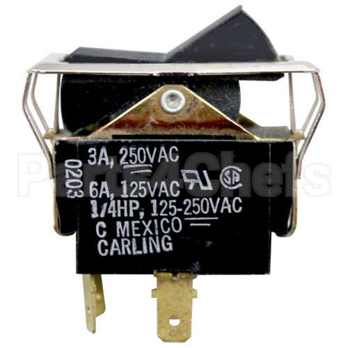 033580000 Compatible Bunn Switch, Mom On/Off Black Rockr