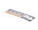 03409.0000 Bunn Decal, Warning-Hot Liquid