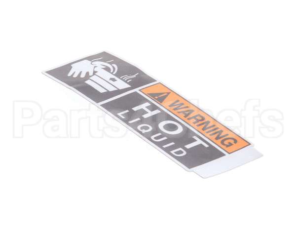 03409.0000 Bunn Decal, Warning-Hot Liquid