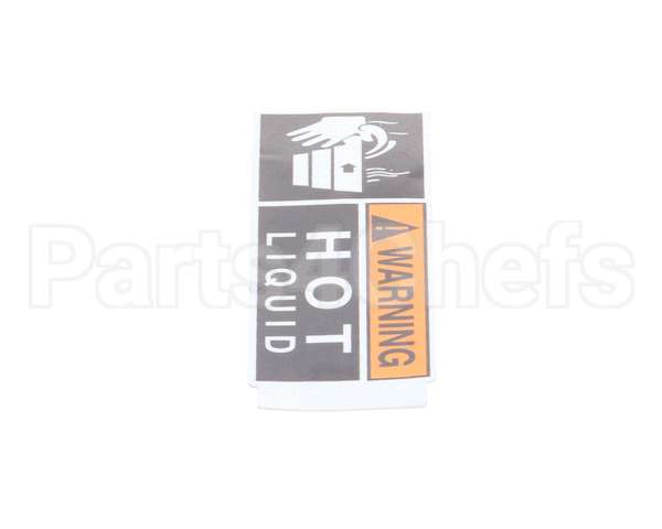 03409.0000 Bunn Decal, Warning-Hot Liquid