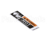 03409.0002 Bunn Decal, Warning-Hot Liquid