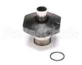 035A T&S Brassoutlet W/ Black Heat-Resistant Hand