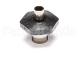 035A T&S Brassoutlet W/ Black Heat-Resistant Hand