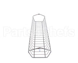 03605 Henny Penny Coated-Flat Btm Basket Tr,Scr8