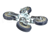 039542 Keating Caster 5 Fryer Set Of 4- 2 Swi