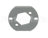 04.08.453.01 Hatco Non-Adj Leg Flg Clear Uga