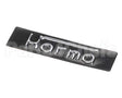 04.HU0066.001 Grindmaster Cecilware Karma Logo Sticker