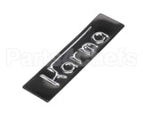 04.HU0066.001 Grindmaster Cecilware Karma Logo Sticker