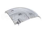 0405012 Hussmann Cap-Top Sld Corner Aluminum Gray