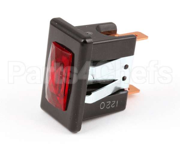04226.0002 Bunn Lamp, 125V-Black W/Red Lens
