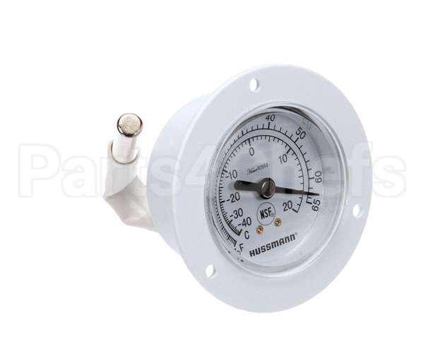 0443312 Hussmann Thermometer-2 Dial White