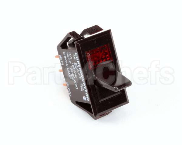 04645.0000 Bunn Switch,On/Off-Brn-Red Lens120V