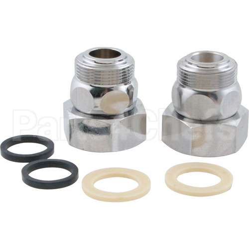 0466 Compatible TS Brass Adaptor, Faucet, Wall, Chcgo, Zurn