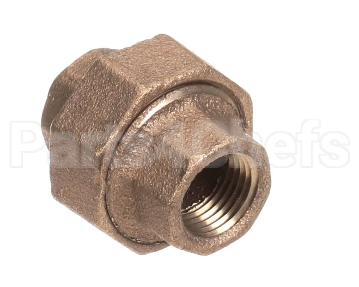 04730-003-62-44 Jackson Union, 1/2 X 1/2 Brass