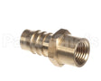 04730-004-55-02 Jackson Adapter, 1/2" Barb X 1/4"Brass