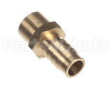 04730-004-55-02 Jackson Adapter, 1/2" Barb X 1/4"Brass