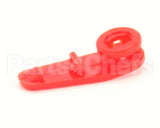 0496653 Hussmann Clip-Retainer Night Curtain - Red Color