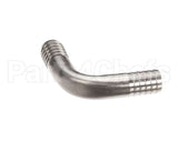 04C03-257 Foxx Equipment Elbow, 3/8B X 3/8B (S/S)