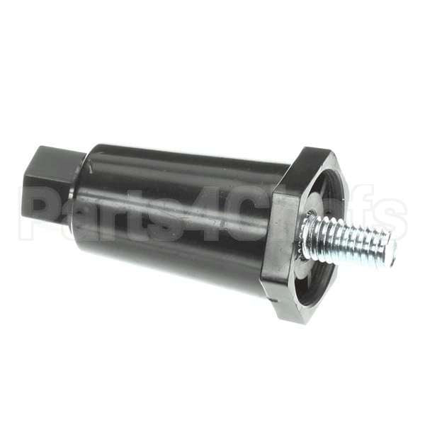 05.30.040.00 Compatible Hatco Leg 2-1/2" Black Plastic Adj