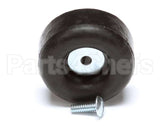 05.30.064.00 Hatco 2 1/2" Dia Rubber Foot W/Wash