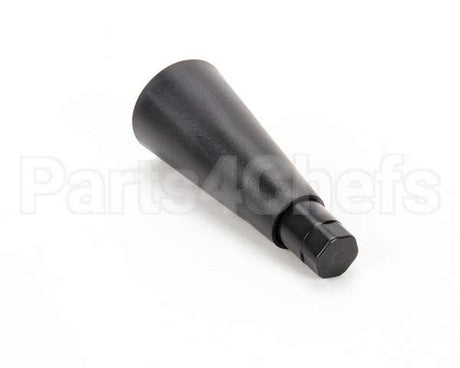 05.30.069.00 Hatco Leg 6" Black Plastic 1/2"-13
