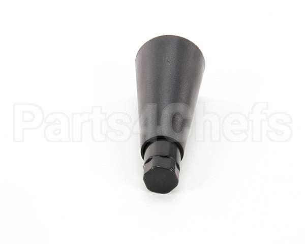 05.30.069.00 Hatco Leg 6" Black Plastic 1/2"-13