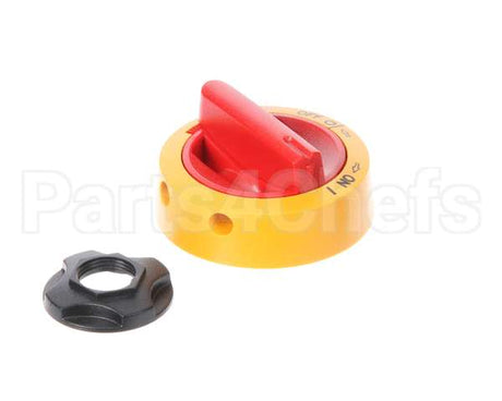 05.30.202.00 Ovention Knob,Red-Yellow,On/Off,Switch