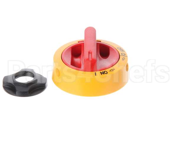 05.30.202.00 Ovention Knob,Red-Yellow,On/Off,Switch