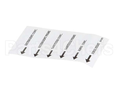 0507470 Champion - Moyer Diebel Label, Injector Prime Df/Sw