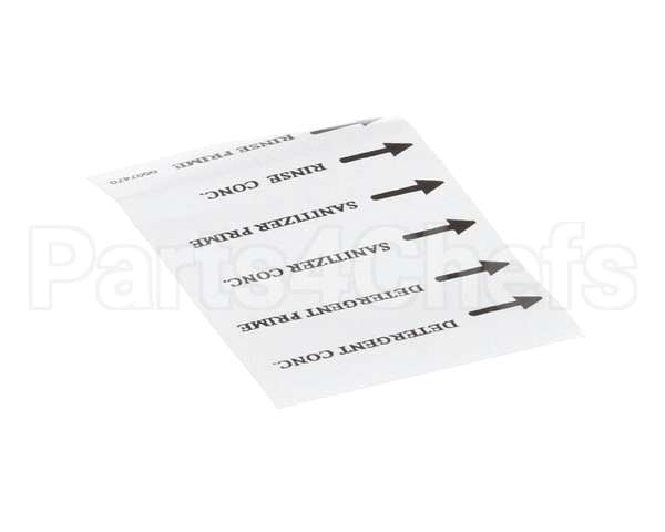 0507470 Champion - Moyer Diebel Label, Injector Prime Df/Sw