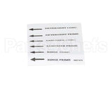 0507470 Champion - Moyer Diebel Label, Injector Prime Df/Sw