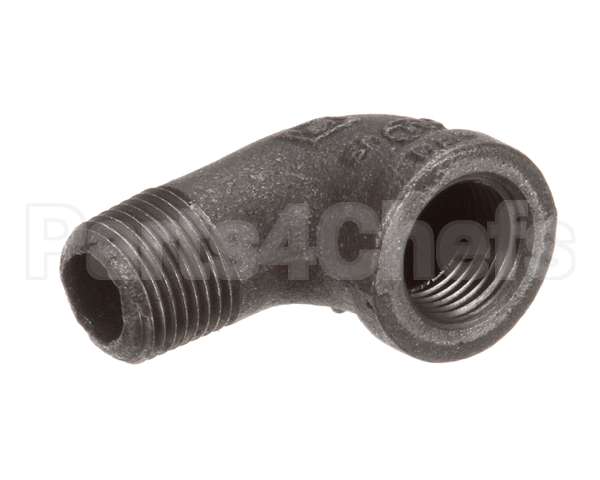 05252 Cleveland Elbow;Street;1/2 Inx 90; Blk