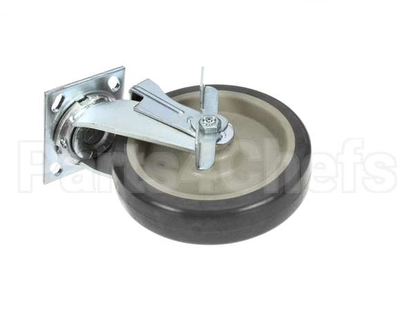 0569269B Cres Cor Caster 8D, Poly-Loc, Plate